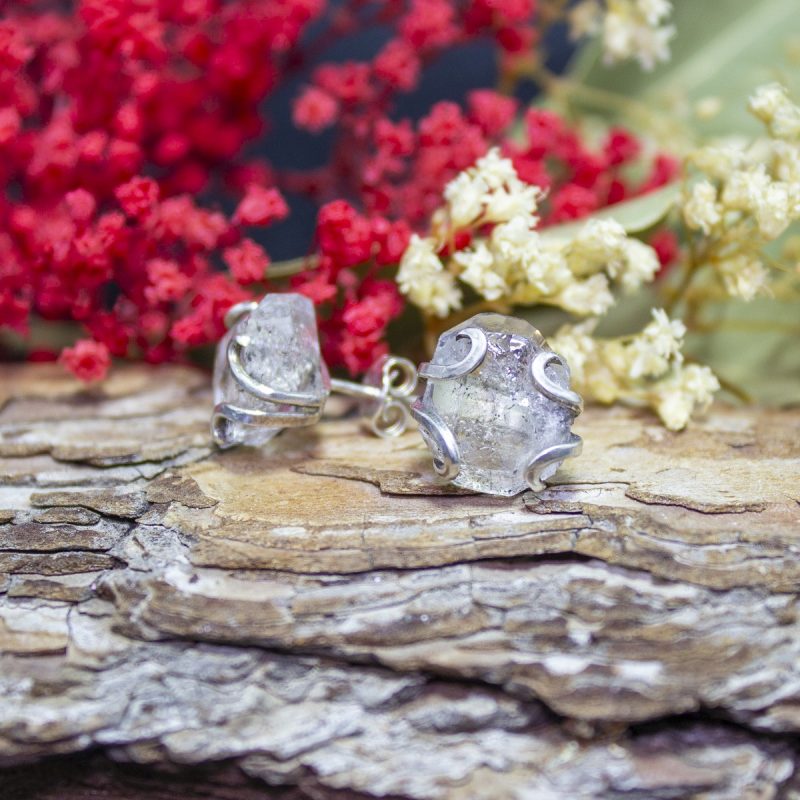 Pendientes Diamante Herkimer Pendientes Diamante Herkimer