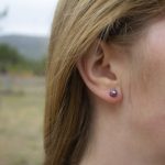 Pendientes Lepidolita