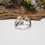 Anillo Coral Fósil