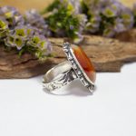 Anillo Calcita Naranja