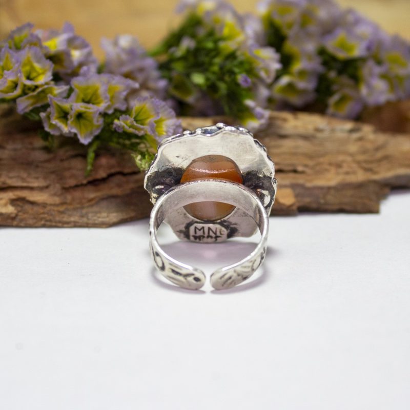 Anillo Calcita Naranja Anillo Calcita Naranja