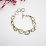 Pulsera Citrino Tallado