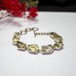 Pulsera Citrino Tallado
