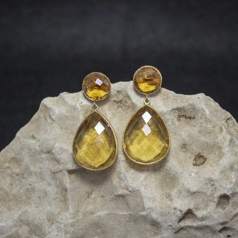 Pendientes Citrino Pendientes Citrino