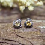 Pendientes Citrino