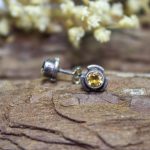 Pendientes Citrino