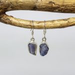 Pendientes Tanzanita