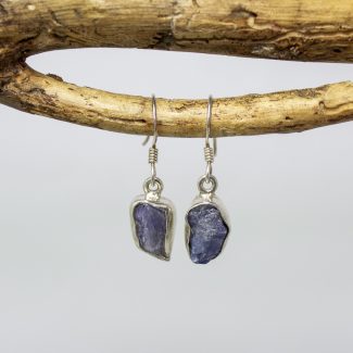 Pendientes Tanzanita