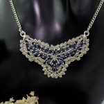 Collar Zafiro y Marquesitas