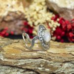 Anillo Ópalo Fuego Ondas