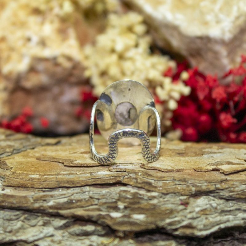 Anillo Ópalo Fuego Ondas Anillo Ópalo Fuego Ondas