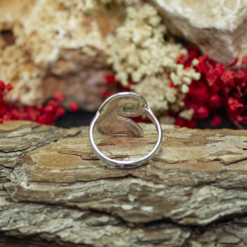 Anillo Ópalo Etíope Pluma