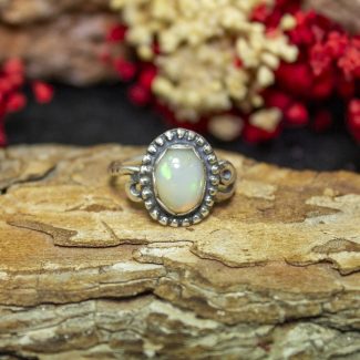 Anillo Ópalo Etíope