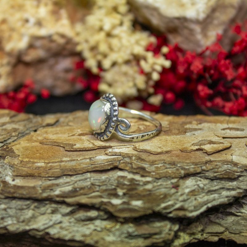 Anillo Ópalo Etíope