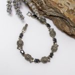 Pulsera Zafiro y Marquesitas