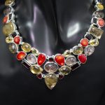Collar Minerales Multicolor