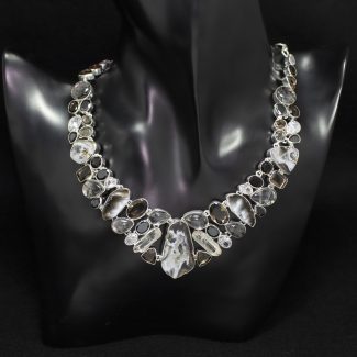 Collar Minerales Mini Geodas