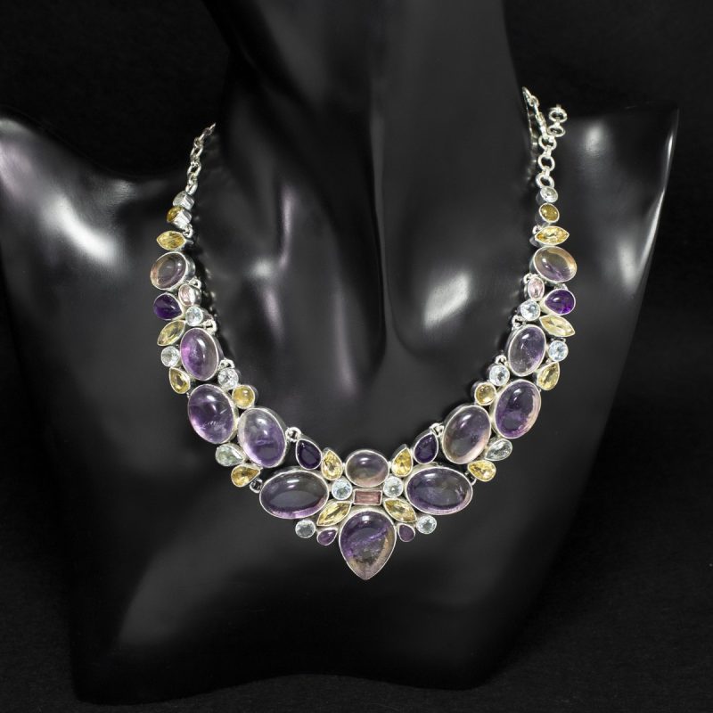 Collar Minerales Ametrino Collar Minerales Ametrino