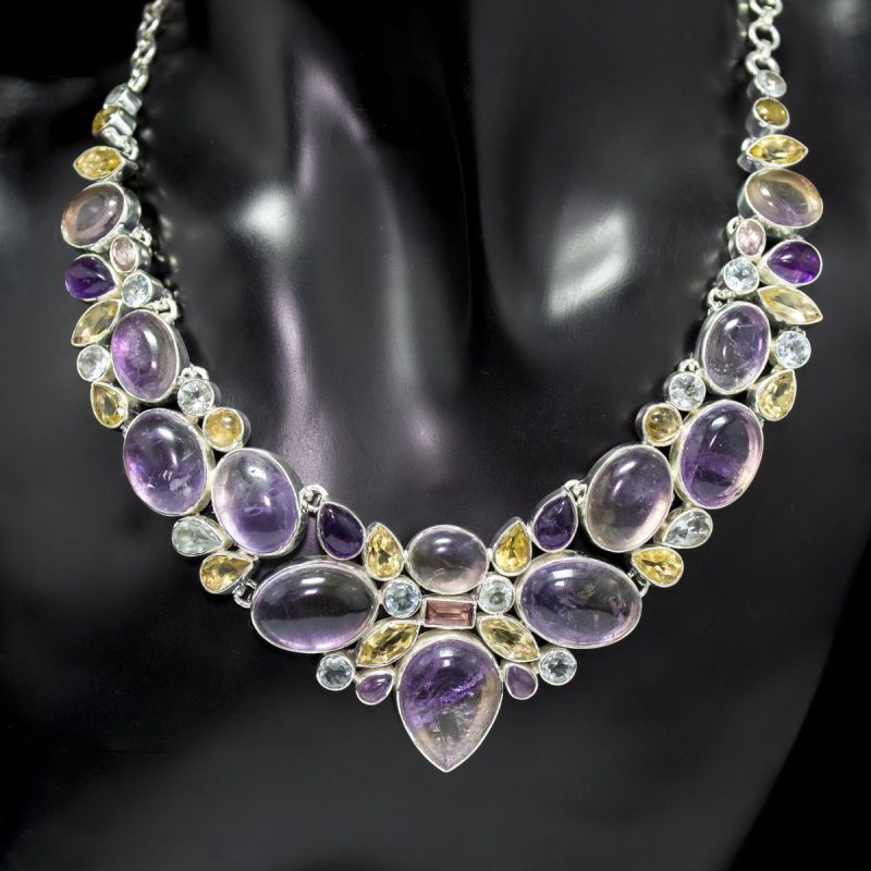 Collar Minerales Ametrino Collar Minerales Ametrino