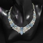 Collar Minerales Aguamarina y Morganita