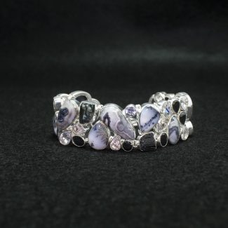 Pulsera Minerales Oscura