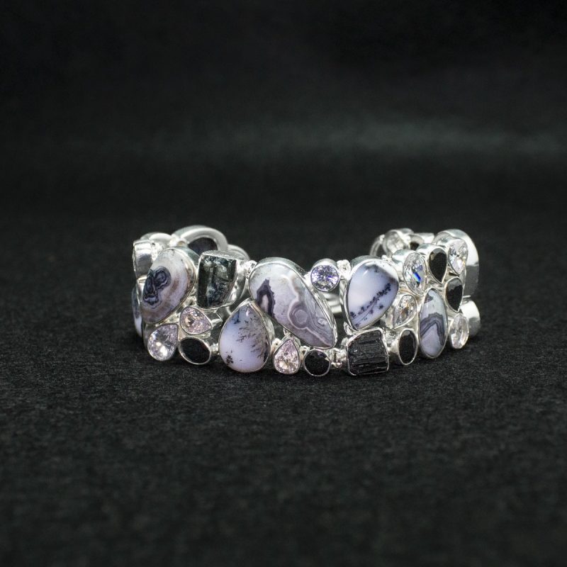 Pulsera Minerales Oscura Pulsera Minerales Oscura