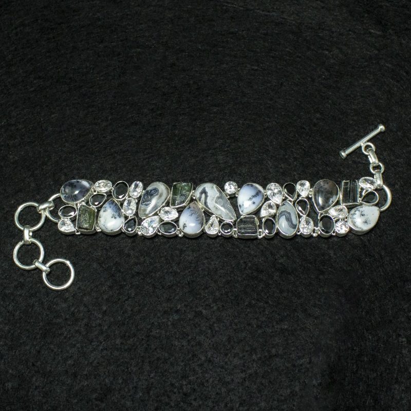Pulsera Minerales Oscura Pulsera Minerales Oscura