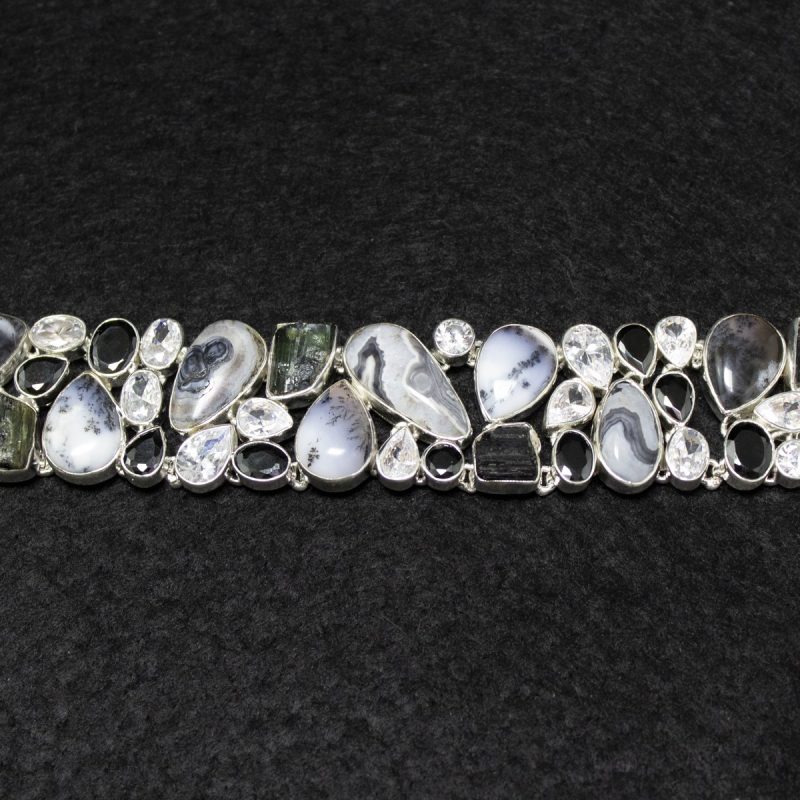 Pulsera Minerales Oscura Pulsera Minerales Oscura