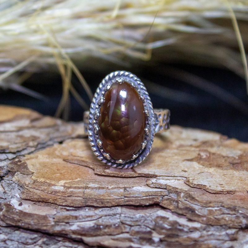 Anillo Ágata Fuego Mex Anillo Ágata Fuego Mex