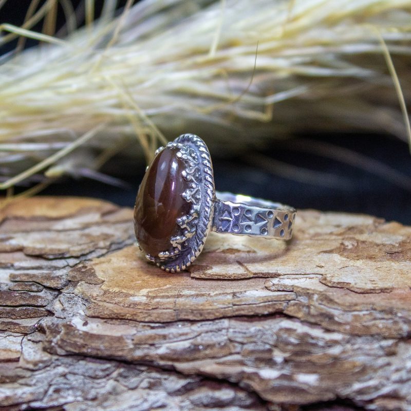 Anillo Ágata Fuego Mex Anillo Ágata Fuego Mex