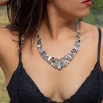 Collar Minerales Mini Geodas