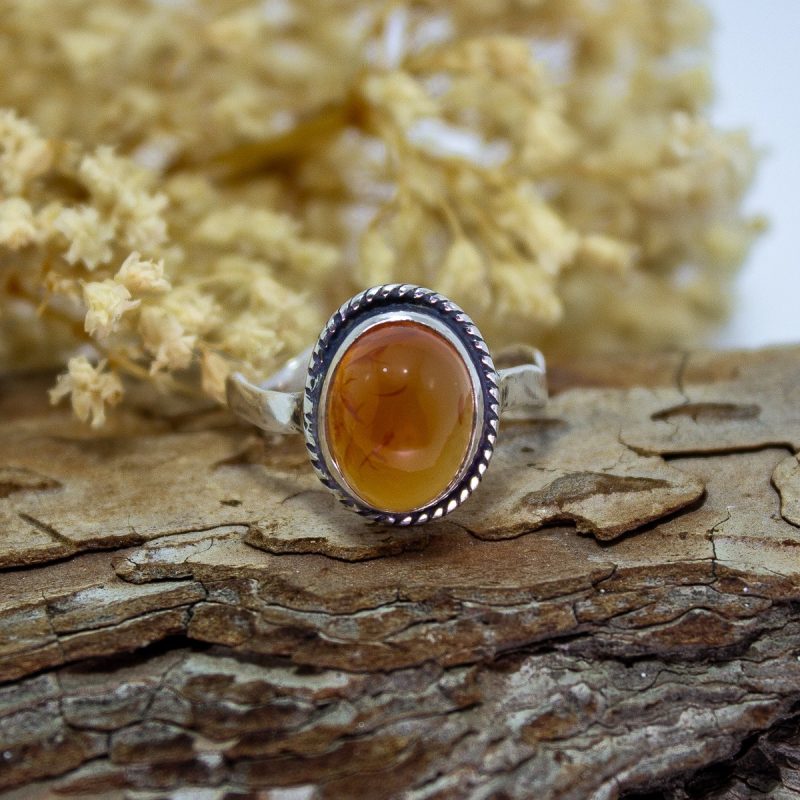 Anillo Carneola