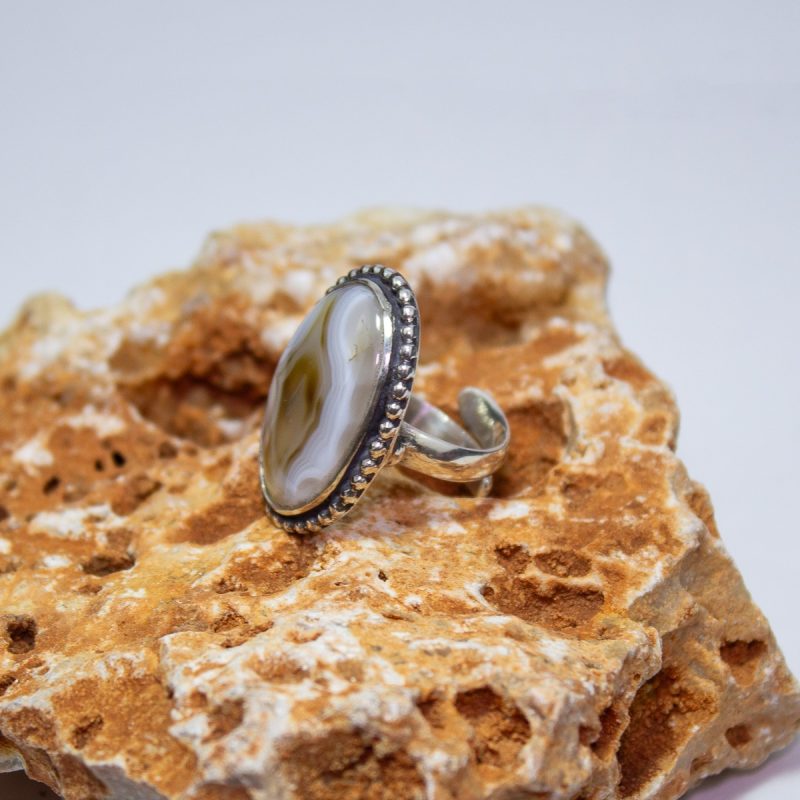 Anillo Ágata Crazy Lace