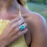 Anillo Turquesa Nepalí