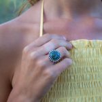 Anillo Turquesa Nepalí