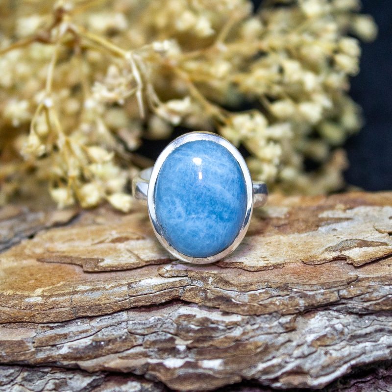 Anillo Aguamarina