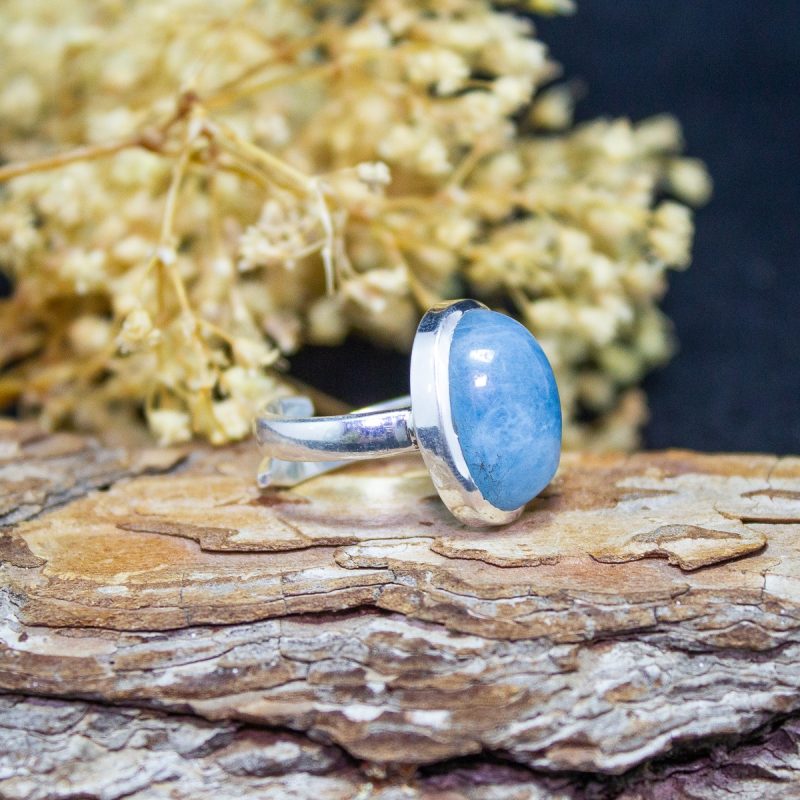 Anillo Aguamarina