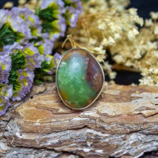 Anillo Crisoprasa
