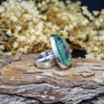 Anillo Rubí en Zoisita