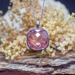 Colgante Circonita Rosa