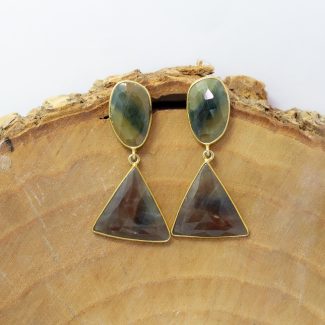 Pendientes Zafiro