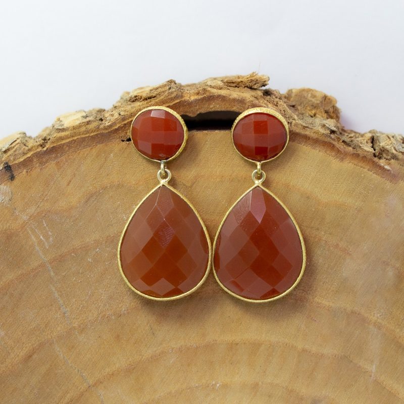 Pendientes Cornalina Pendientes Cornalina