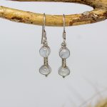 Pendientes piedra de luna