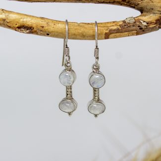 Pendientes piedra de luna