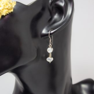 Pendientes piedra de luna