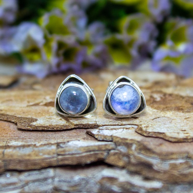 Pendientes piedra de luna