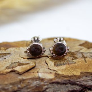 Pendientes ojo de tigre