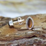 Pendientes ojo de tigre