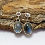 Pendientes labradorita