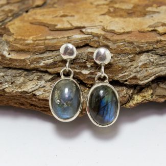Pendientes labradorita
